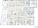 Detailed floor plan showcasing a spacious condo with multiple bedrooms and oceanfront balcony at 10126 Gulf Blvd # Ph3, Treasure Island, FL 33706