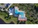 L-shaped community pool with cabana at 6317 Magnolia Park Blvd, Riverview, FL 33578