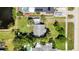 Aerial view showing house and large lot size at 6030 62Nd N St, St Petersburg, FL 33709