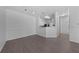 Bright living room with hardwood floors and neutral walls at 18001 Richmond Place Dr # 122, Tampa, FL 33647