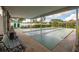 Community shuffleboard courts with covered seating at 14130 Rosemary Ln # 2208, Largo, FL 33774