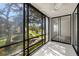 Spacious screened balcony with tranquil views of water and landscaping at 14130 Rosemary Ln # 2208, Largo, FL 33774
