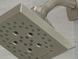 Modern square rain shower head at 3301 Lila St, Tampa, FL 33610