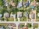 Aerial view of homes in the neighborhood at 4013 Chadwick Ave, Spring Hill, FL 34609