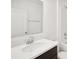 Clean bathroom with single vanity and bathtub at 4013 Chadwick Ave, Spring Hill, FL 34609