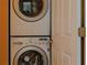Stackable LG washer and dryer in a closet at 3507 59Th W Ave # 4020, Bradenton, FL 34210