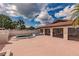 Community hot tub with surrounding brick patio at 3507 59Th W Ave # 4020, Bradenton, FL 34210