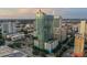 Aerial view of highrise building and surrounding city at 777 N Ashley Dr # 806, Tampa, FL 33602