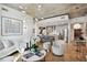 Open living area with modern furniture and hardwood floors at 777 N Ashley Dr # 806, Tampa, FL 33602