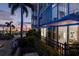 Evening view of building exterior and balcony at 777 N Ashley Dr # 806, Tampa, FL 33602