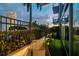 Private patio with artificial turf and modern furniture, offering city views at 777 N Ashley Dr # 806, Tampa, FL 33602