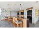 Community bar with seating and a small kitchenette at 777 N Ashley Dr # 806, Tampa, FL 33602