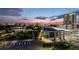 Night-time aerial view of city skyline and green spaces at 777 N Ashley Dr # 806, Tampa, FL 33602