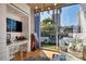 Bright office space with built-in desk and city views at 777 N Ashley Dr # 806, Tampa, FL 33602