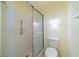 Bathroom includes a shower, toilet and a vanity at 2535 Lancaster Dr # 2535, Sun City Center, FL 33573