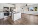 Modern kitchen with stainless steel appliances and granite countertops at 3457 22Nd S Ave, St Petersburg, FL 33711