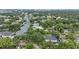 Stunning aerial view of a waterfront community at 4915 W Melrose N Ave, Tampa, FL 33629