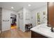 Bathroom with a view of the walk-in closet and garden at 244 Lark Ave, Brooksville, FL 34601