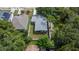 Aerial view showing house, backyard, and surrounding neighborhood at 2604 N 29Th St, Tampa, FL 33605