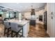Spacious kitchen with large island, breakfast bar, and high-end finishes at 180 Keystone Palms Blvd, Tarpon Springs, FL 34688