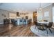Open concept kitchen with large island, breakfast nook, and modern appliances at 180 Keystone Palms Blvd, Tarpon Springs, FL 34688