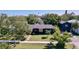 Housetop view of a home showcasing its size and curb appeal at 319 N Jefferson Ave, Clearwater, FL 33755