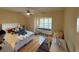 Spacious bedroom with window seat and built-in shelving at 29731 Chapel Park Dr, Wesley Chapel, FL 33543