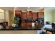 Spacious kitchen with granite countertops, ample cabinetry, and stainless steel appliances at 29731 Chapel Park Dr, Wesley Chapel, FL 33543