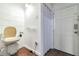 Home entryway with chair lift and access to the interior at 1905 E Mulberry Dr # 2, Tampa, FL 33604