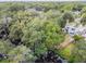 Aerial view showing home's location and waterfront access at 1905 E Mulberry Dr # 2, Tampa, FL 33604