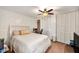 Second bedroom with built-in closet and carpet flooring at 1905 E Mulberry Dr # 1, Tampa, FL 33604