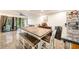 Bright dining area with table and bench seating at 1905 E Mulberry Dr # 1, Tampa, FL 33604