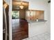 Kitchen with breakfast bar overlooking living room at 7585 Abonado Rd, Tampa, FL 33615