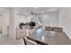Open dining room adjacent to the living room and kitchen at 1404 E Frances Ave, Plant City, FL 33563