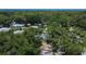 Aerial view of house and surrounding area at 1404 E Frances Ave, Plant City, FL 33563