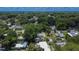 Bird's eye view of the house and surrounding trees at 1404 E Frances Ave, Plant City, FL 33563