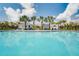 Resort-style community pool with cabanas at 4038 Radiant Mountain Dr, Plant City, FL 33563