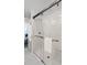 Clean shower with glass enclosure and modern fixtures at 6267 Back Forty Loop, Zephyrhills, FL 33541