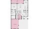 Main floor plan showing open layout with primary suite and study at 11209 Manor House Ln, Odessa, FL 33556