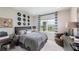 Cozy bedroom with window seat and stylish decor at 11209 Manor House Ln, Odessa, FL 33556