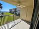 Balcony overlooking the water and community at 6322 Palma Del Mar S Blvd # 215, St Petersburg, FL 33715