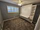 Bedroom with a wall bed and built-in shelving at 6322 Palma Del Mar S Blvd # 215, St Petersburg, FL 33715