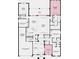 Detailed floor plan showcasing a spacious layout with multiple bedrooms and bathrooms at 11172 Manor House Ln, Odessa, FL 33556