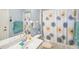 Clean bathroom with shower/tub combo and updated vanity at 289 Dandelion Ct, Spring Hill, FL 34606