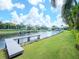 Spacious dock perfect for your boat in this tranquil waterfront community at 717 Manns Harbor Dr, Apollo Beach, FL 33572