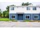 Newly built duplex featuring a clean, modern design and parking at 1935 Oxnard Ct, Tampa, FL 33612