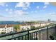 Balcony view showcasing the surrounding neighborhood and waterfront at 5823 Bowen Daniel Dr # 906, Tampa, FL 33616