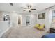Spacious upstairs bedroom with access to other rooms and bath at 2848 Gridiron Isle, New Port Richey, FL 34655
