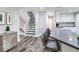 Open concept kitchen with an island and gray countertops at 156 175Th E Ave, Redington Shores, FL 33708