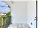 Private balcony with city views and tile flooring at 160 174Th Terrace E Dr # A, Redington Shores, FL 33708